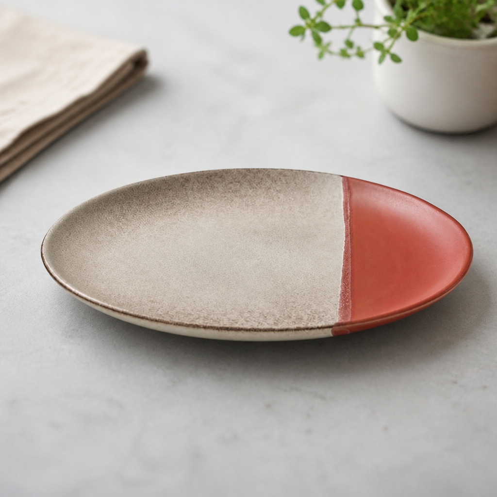 Commercial Spot On Coral Plates 290mm - 6 Pack