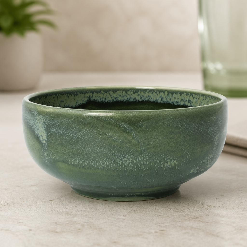 Commercial 135mm Burnt Emerald Bowls 12 Pack for Catering