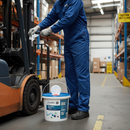Premium Fast-Acting Sanitising Wipes Tub - 1000 Count for Effective Cleaning and Disinfection Against Bacteria and Yeast