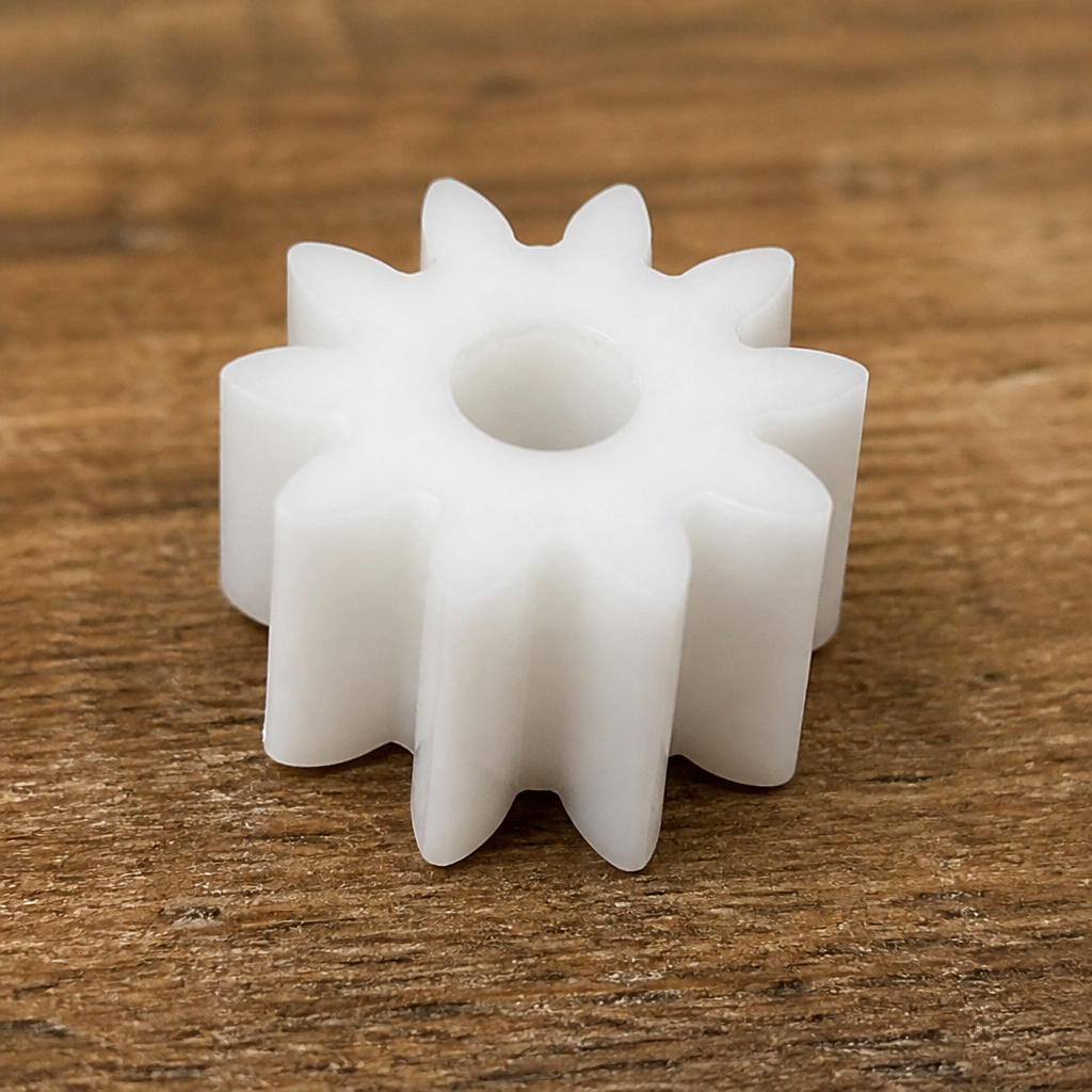 Small gear replacement part for commercial ice cream makers