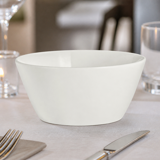 Commercial Deep Bowls 135mm Fine China - 12 Pack