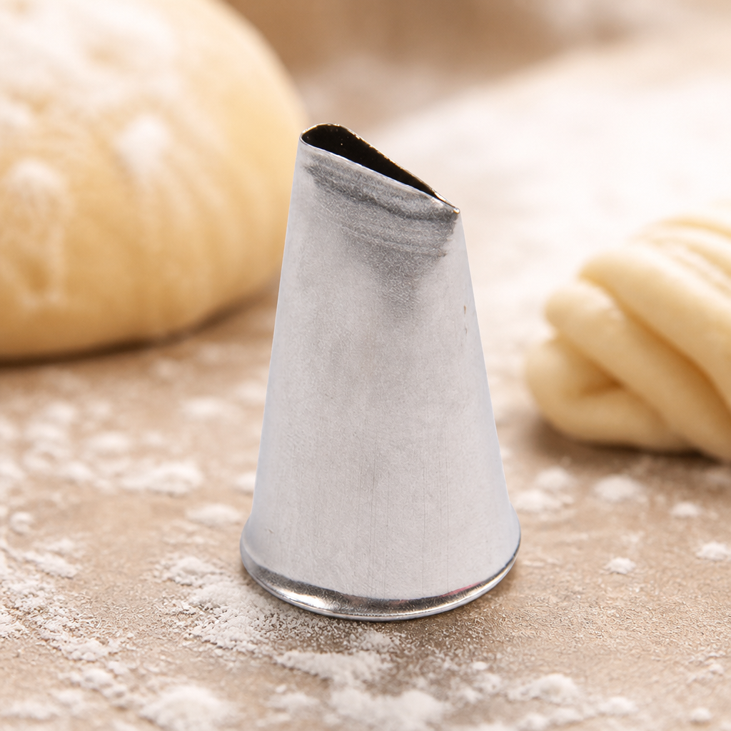 12mm stainless steel petal piping nozzle for cake decorating
