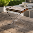 Lightweight Commercial Propane Gas Barbecue Slimfold 80cm