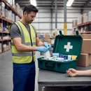 Premium Medium Workplace First Aid Kit in Durable Polypropylene Box with Comprehensive Contents for Safety Compliance