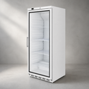 Commercial Upright Display Fridge 600L Capacity White Finish