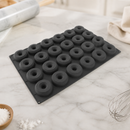 Commercial Silicone 24 Donut Mould 400x600mm Non-Stick
