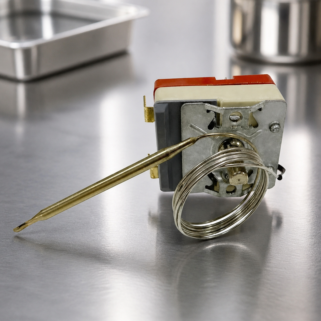 Commercial Pizza Oven Thermostat Replacement Part 55x100mm