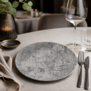 Commercial Vitrified China Plates 203mm Grey 12 Pack