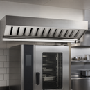 Commercial Combi Oven Extraction Hood 230mm High 790mm Wide