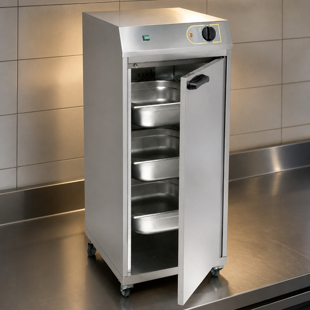 Commercial Plate Warmer 60 GN with 3 Shelves