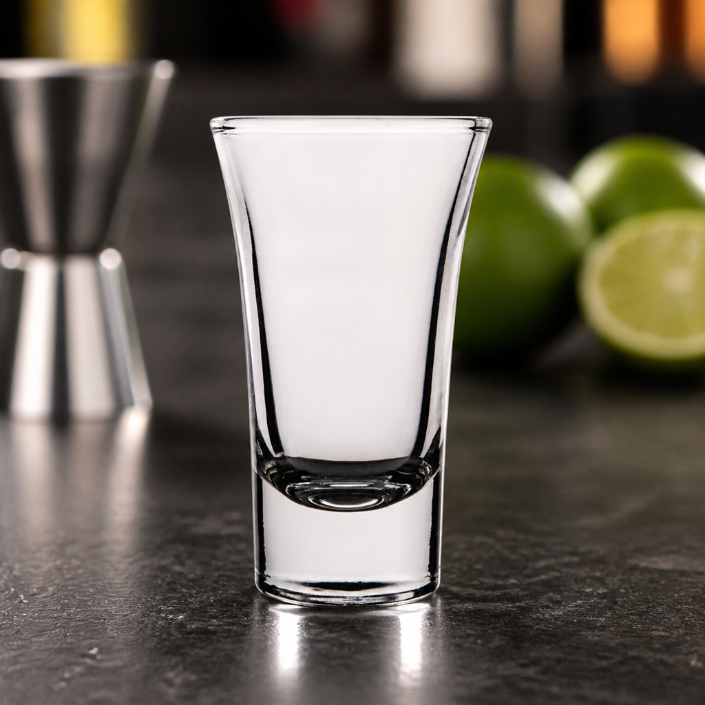 Commercial Shot Glasses 60ml Clear 12 Pack Chip Resistant