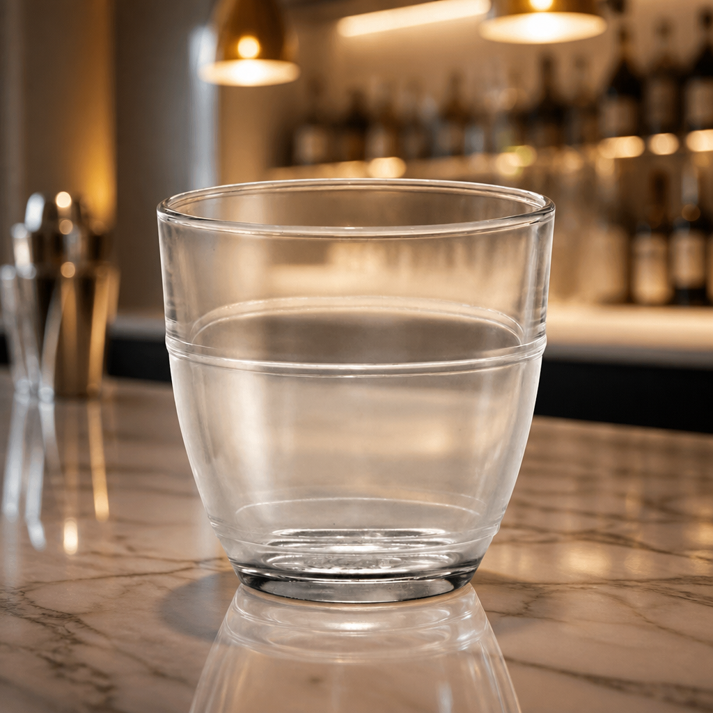 Commercial Toughened Glass Tumblers 220ml - 6 Pack