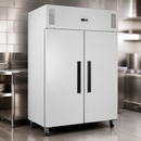Commercial Upright Double Door Freezer 1152Ltr Capacity