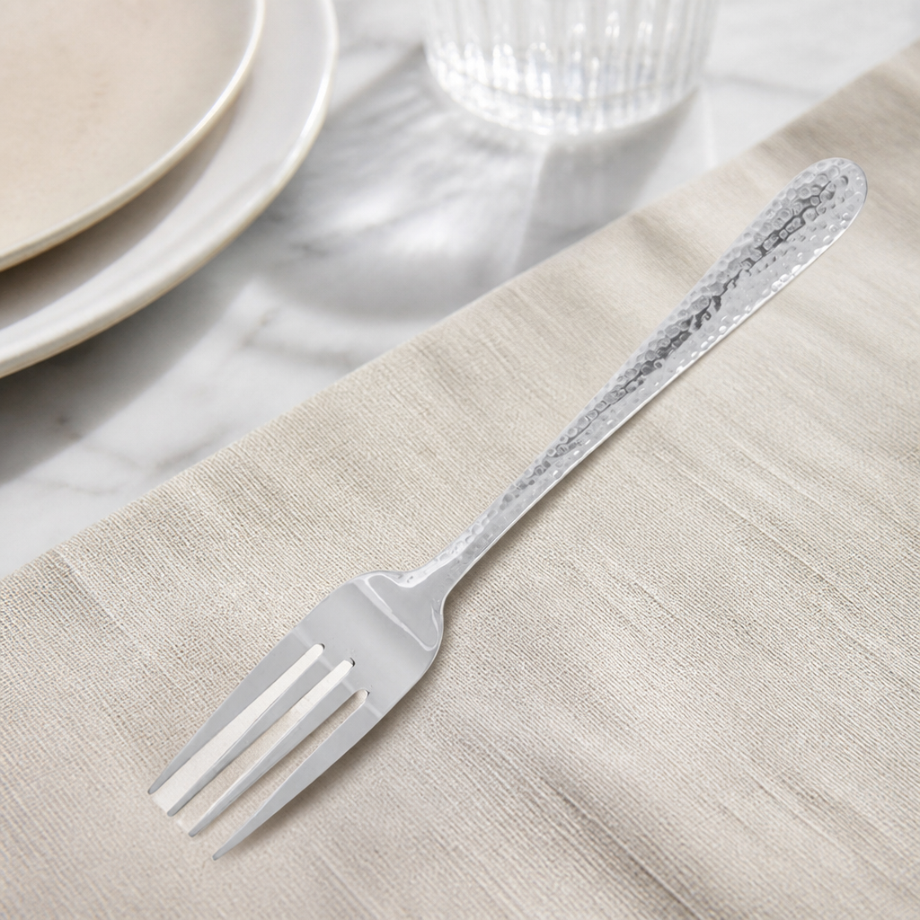Commercial Stainless Steel Table Forks 12 Pack High Polish Finish