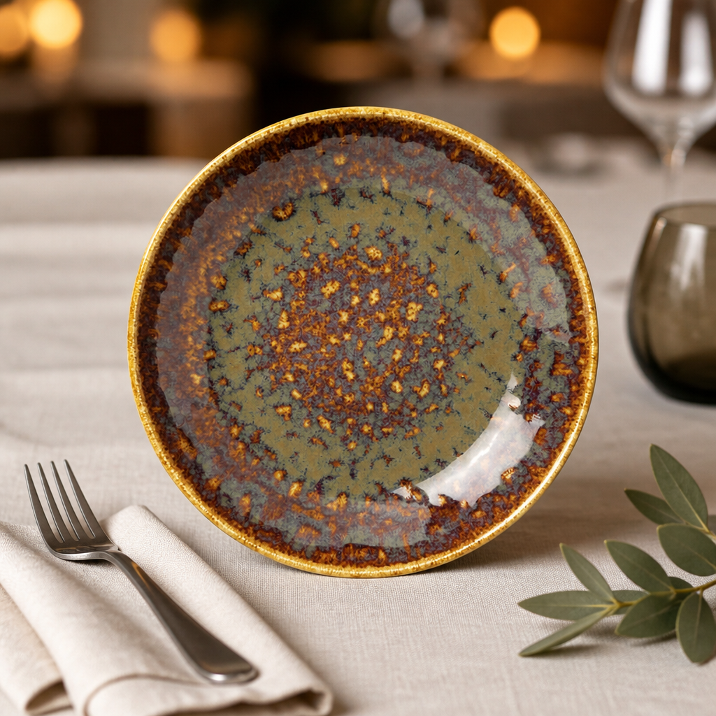 Commercial Coupe Bowls Amber 253mm Porcelain 12 Pack