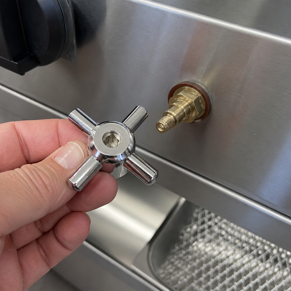 Replacement water inlet tap knob for 600 Series pasta boiler