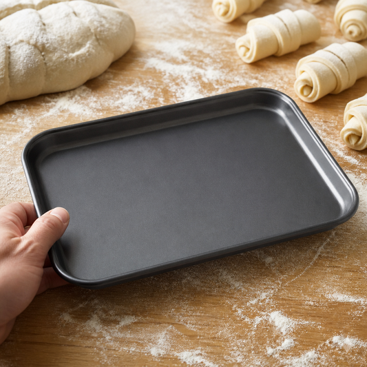 Commercial Anodised Aluminium Baking Tray 318x216mm