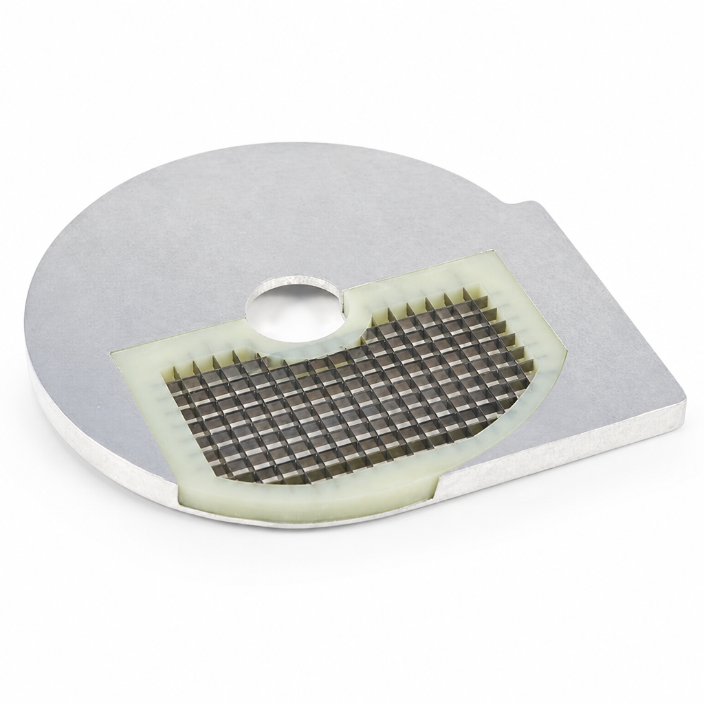 Commercial 8x8mm Dicing Disc for veg prep machine