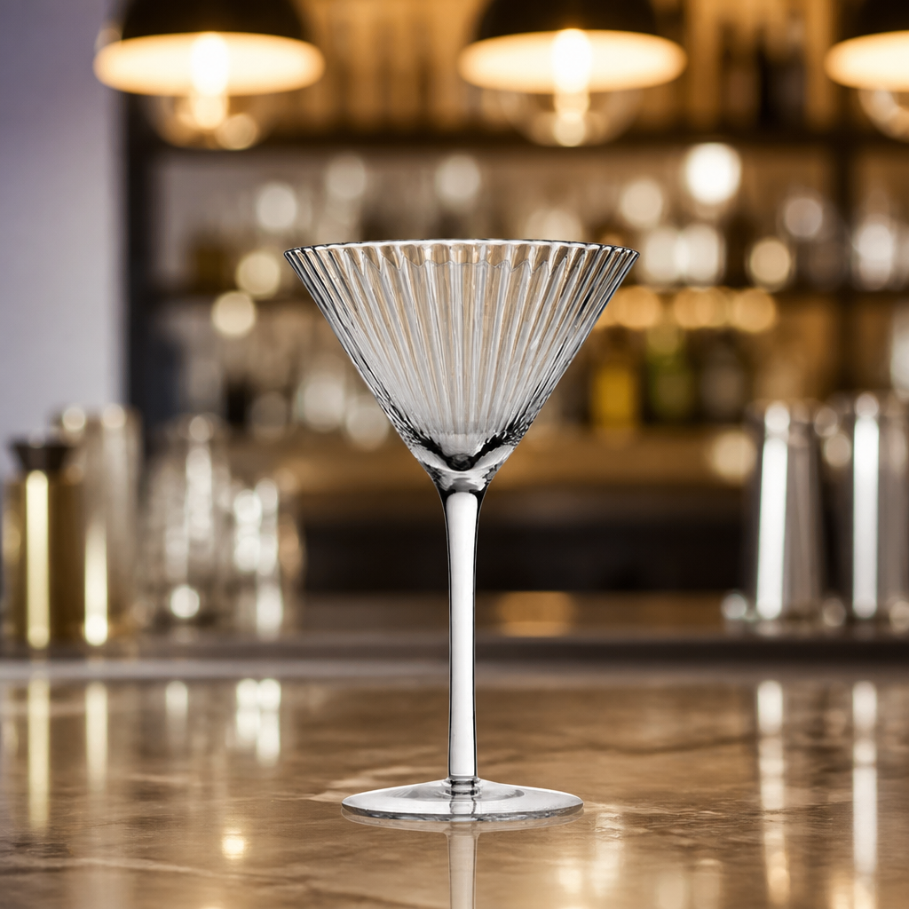 300ml Commercial Martini Glasses - 6 Pack Elegant Design