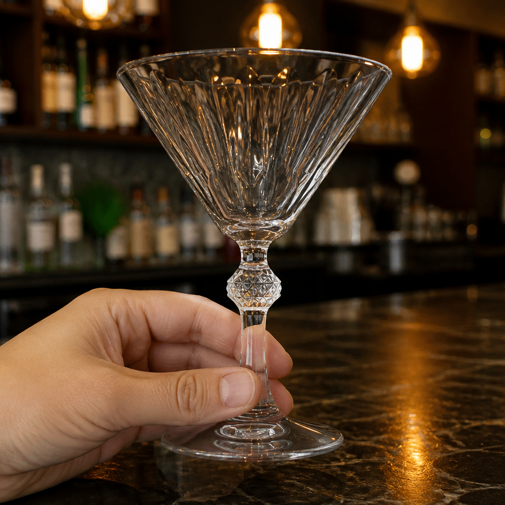 240ml Commercial Martini Glasses - 12 Pack Clear Glassware