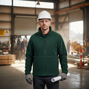 Premium Heavyweight Micro Fleece Jacket 380GSM - Comfortable, Durable, and Versatile with Elasticated Cuffs and Zipped Pockets