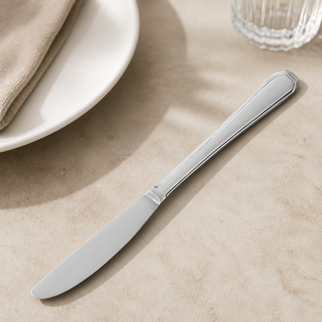 Commercial Table Knives Set of 12 - 217mm Stainless Steel