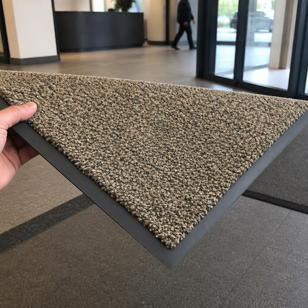 Large Commercial Microfibre Entrance Mat for Reception Areas