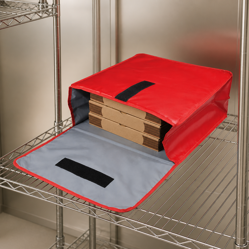 Commercial Vinyl Insulated Pizza Delivery Bag 195x460x450mm