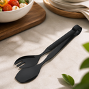 Commercial Buffet Small Serving Tongs Black 6 Pack