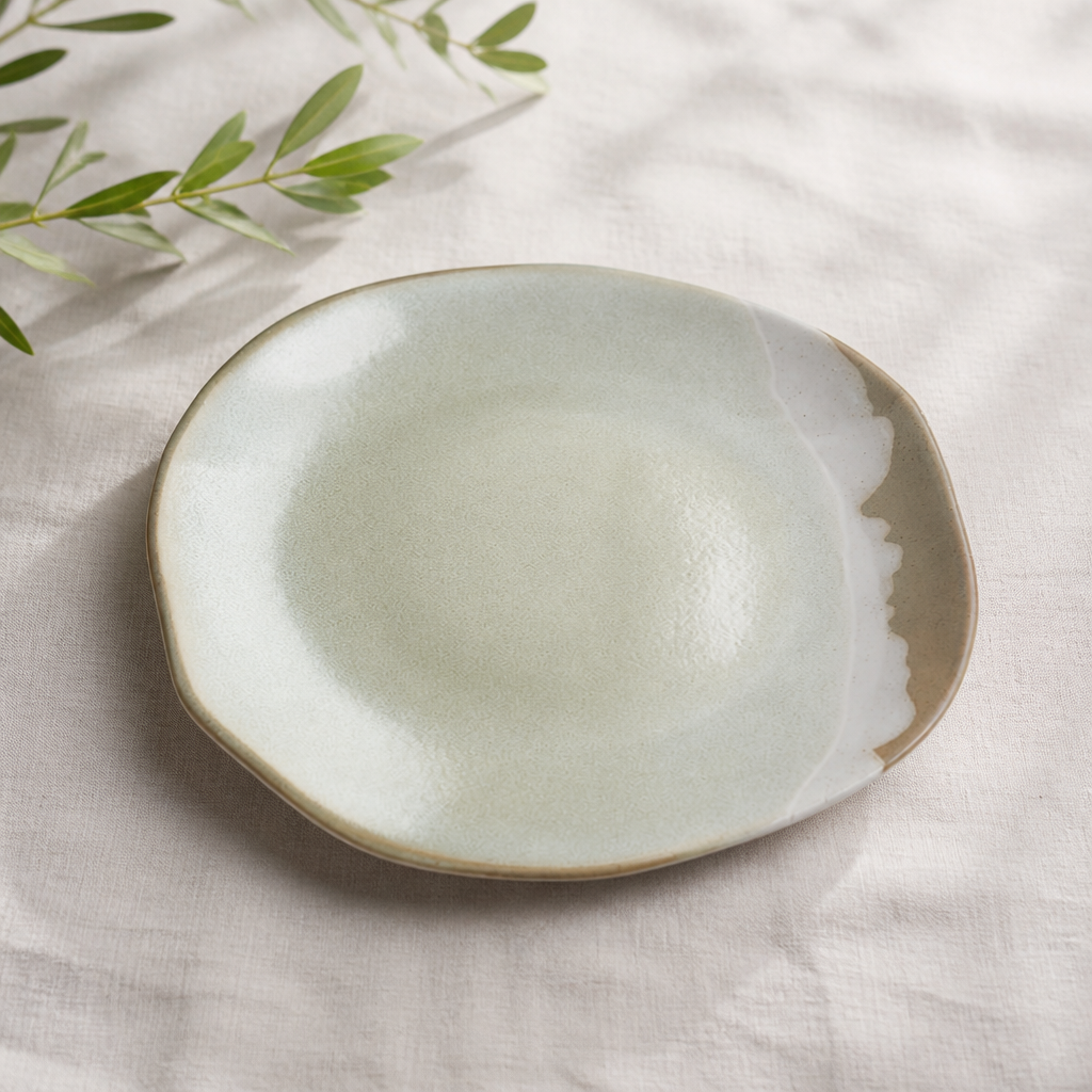 Commercial 295mm Forager Plates - 12 Pack Vitrified Stoneware