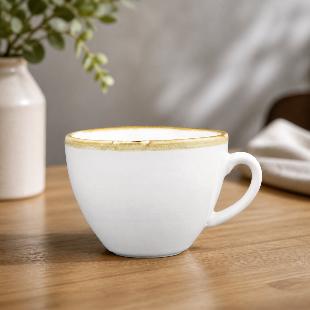 Commercial Chalk Coffee Cups 230ml Rustic 6 Pack