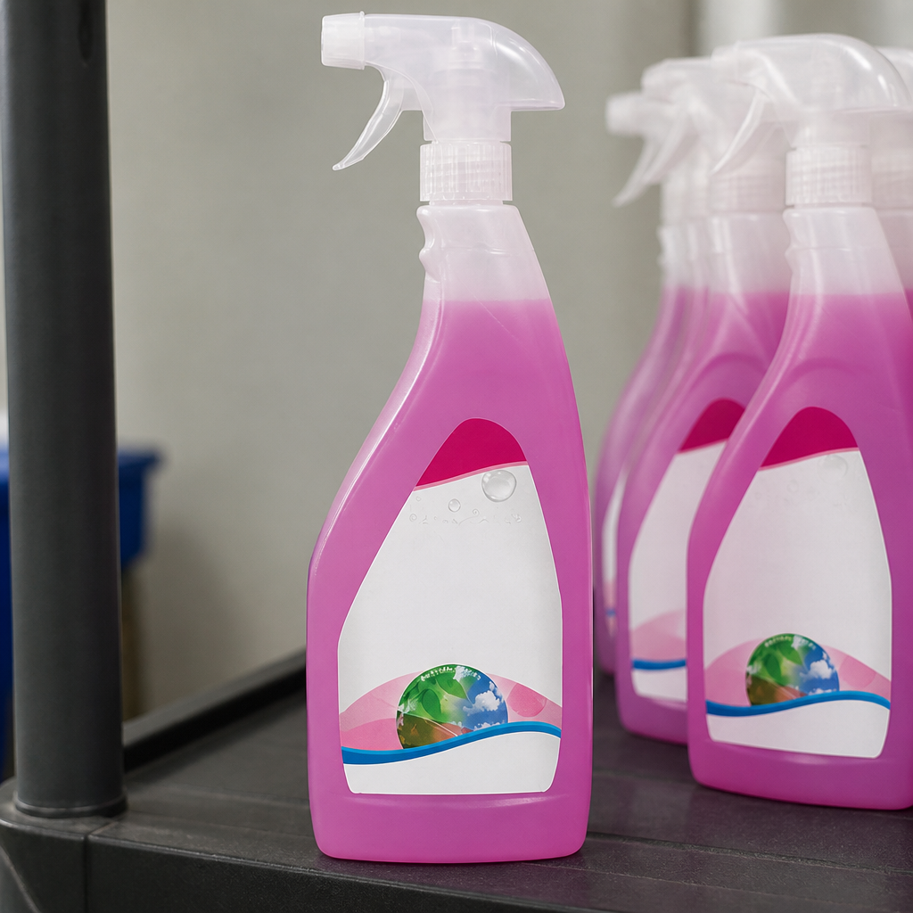 Commercial Antibacterial Cleaning Spray 750ml for food prep