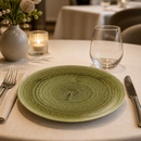 Commercial Olive Coupe Plates 8 2/3" - 12 Pack Super Vitrified