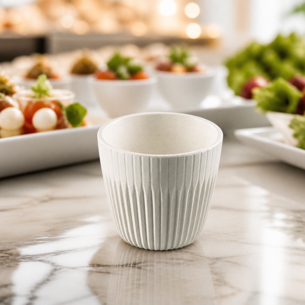 Commercial Melamine Bowls 90ml - Unbreakable 6 Pack