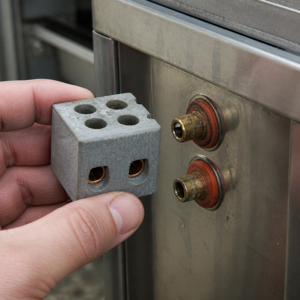 Commercial Pasta Boiler Porcelain Terminal Replacement Part
