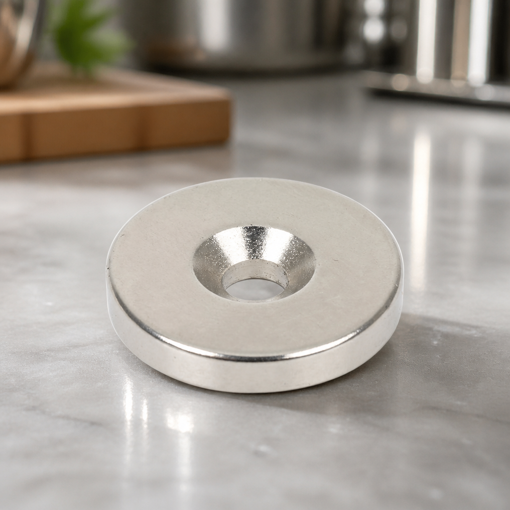 Commercial Oven Range Magnet 43mm High Silver Finish