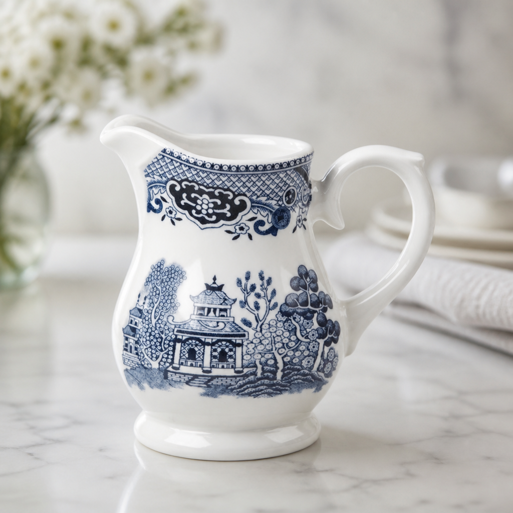 Commercial Vintage Prints Sandringham Jugs 140ml (4 Pack)