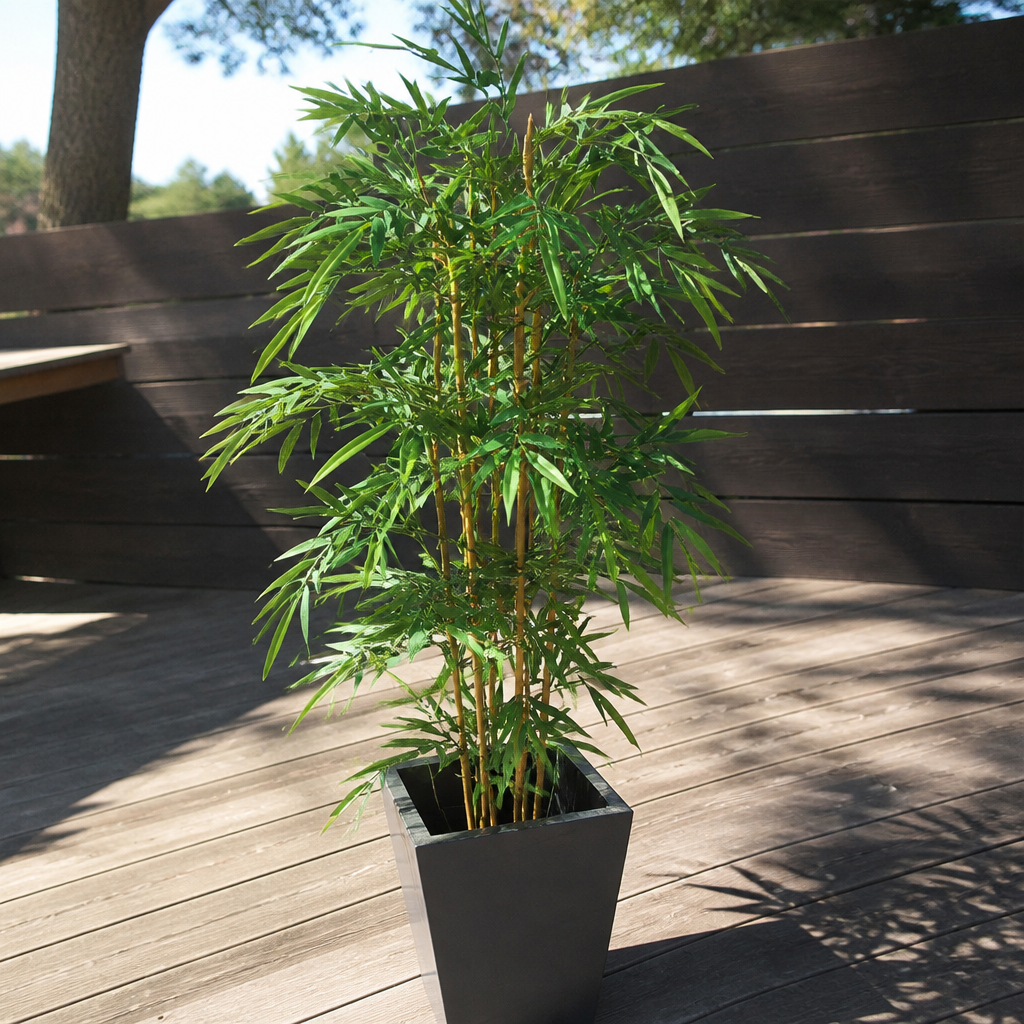 Artificial Potted Bamboo Plant 1500mm for commercial spaces