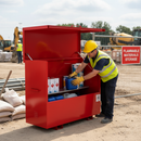 Professional Heavy Duty Flambank Site Chest with Secure Storage, Fire Resistance, and COSHH Compliance
