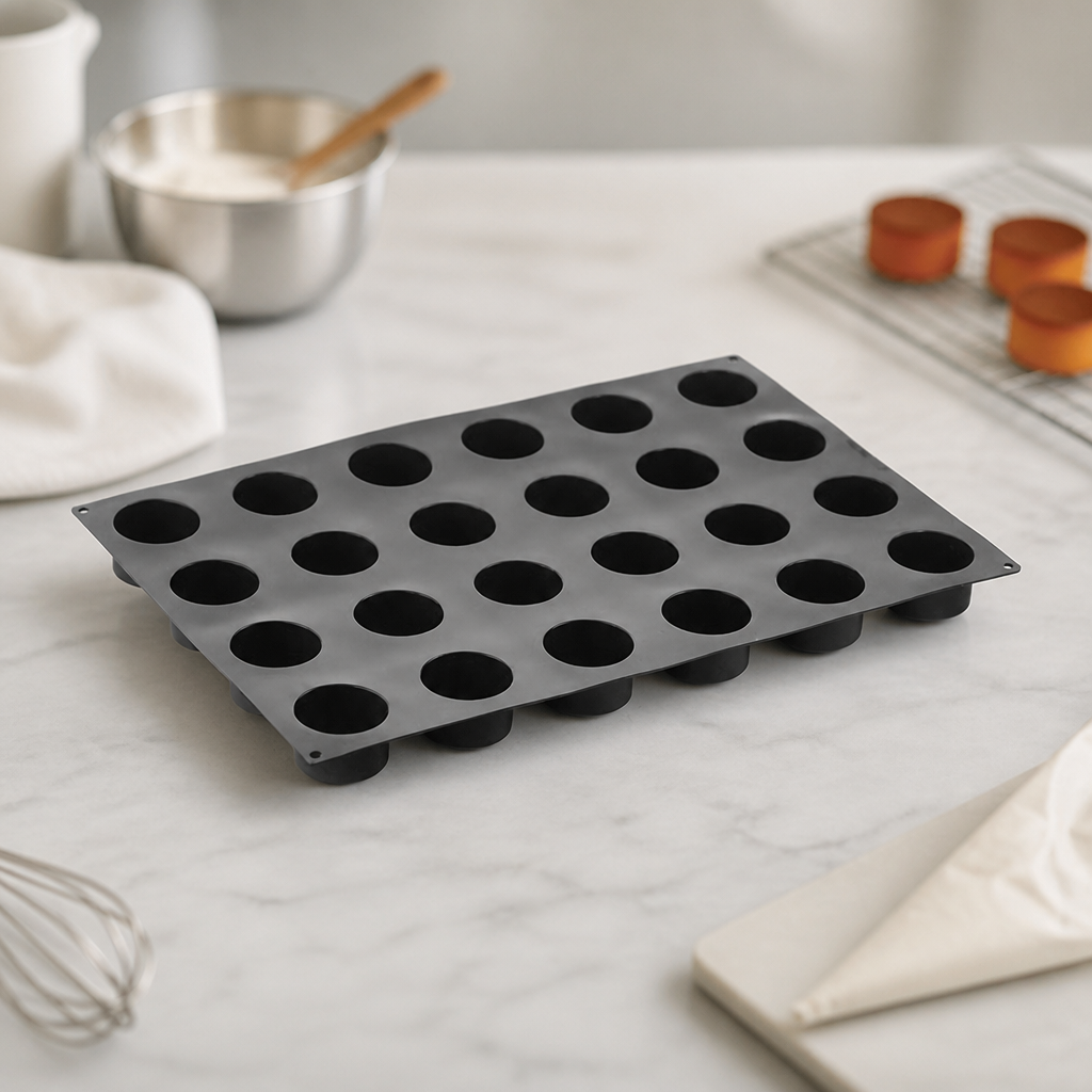 Commercial Silicone Shaped Mould 600x400mm for Ovens and Chill
