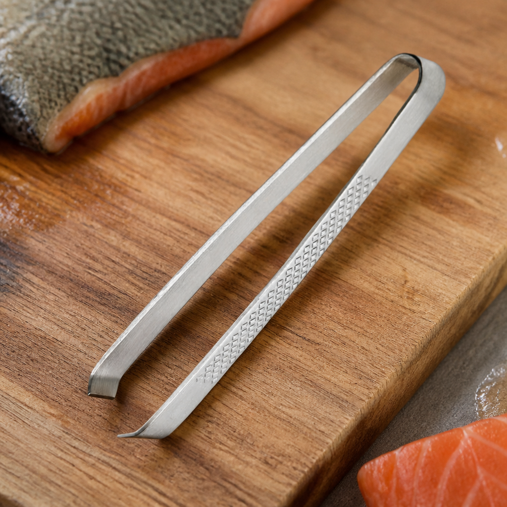4.5 inch commercial fish bone tweezers precision tongs