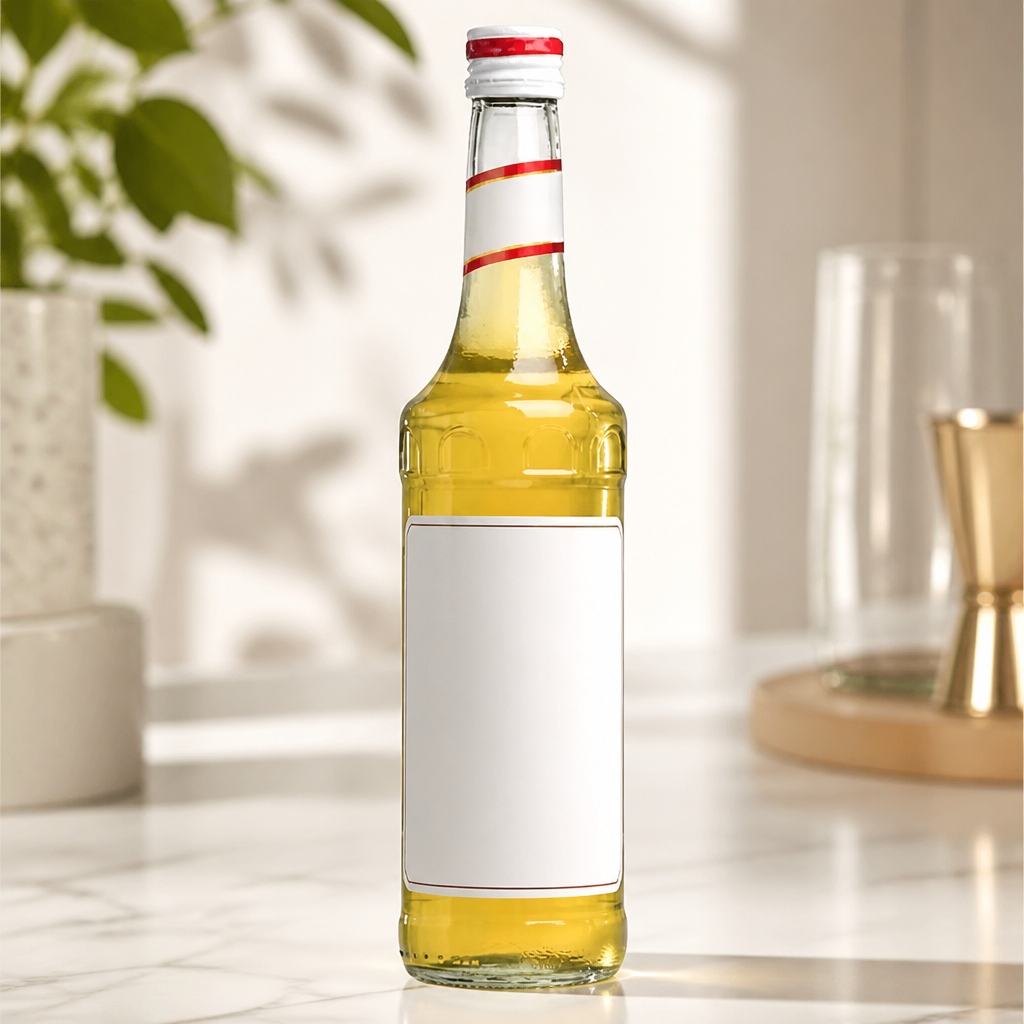700ml Commercial Vanilla Syrup for Beverages and Desserts