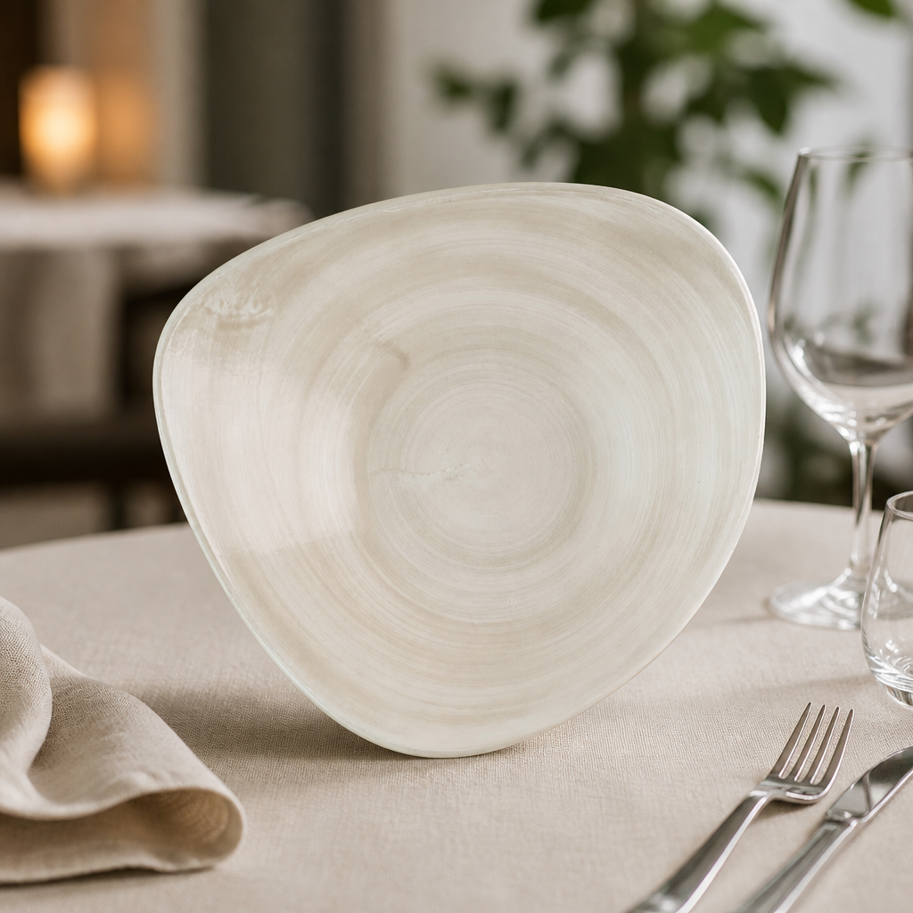 Commercial Canvas Natural Bowls 228mm 12 Pack