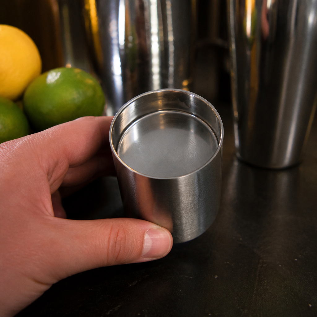 Commercial Stainless Steel Thimble Measure 35.5ml