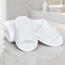 Commercial Open Toe Slippers for Spa and Hotel Use - One Size