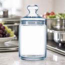 Commercial Biscotti Jars 2Ltr - Set of 6 Airtight Storage Containers