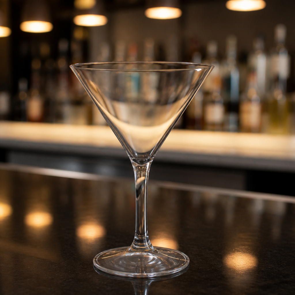 300ml Commercial Polycarbonate Martini Glasses - 12 Pack