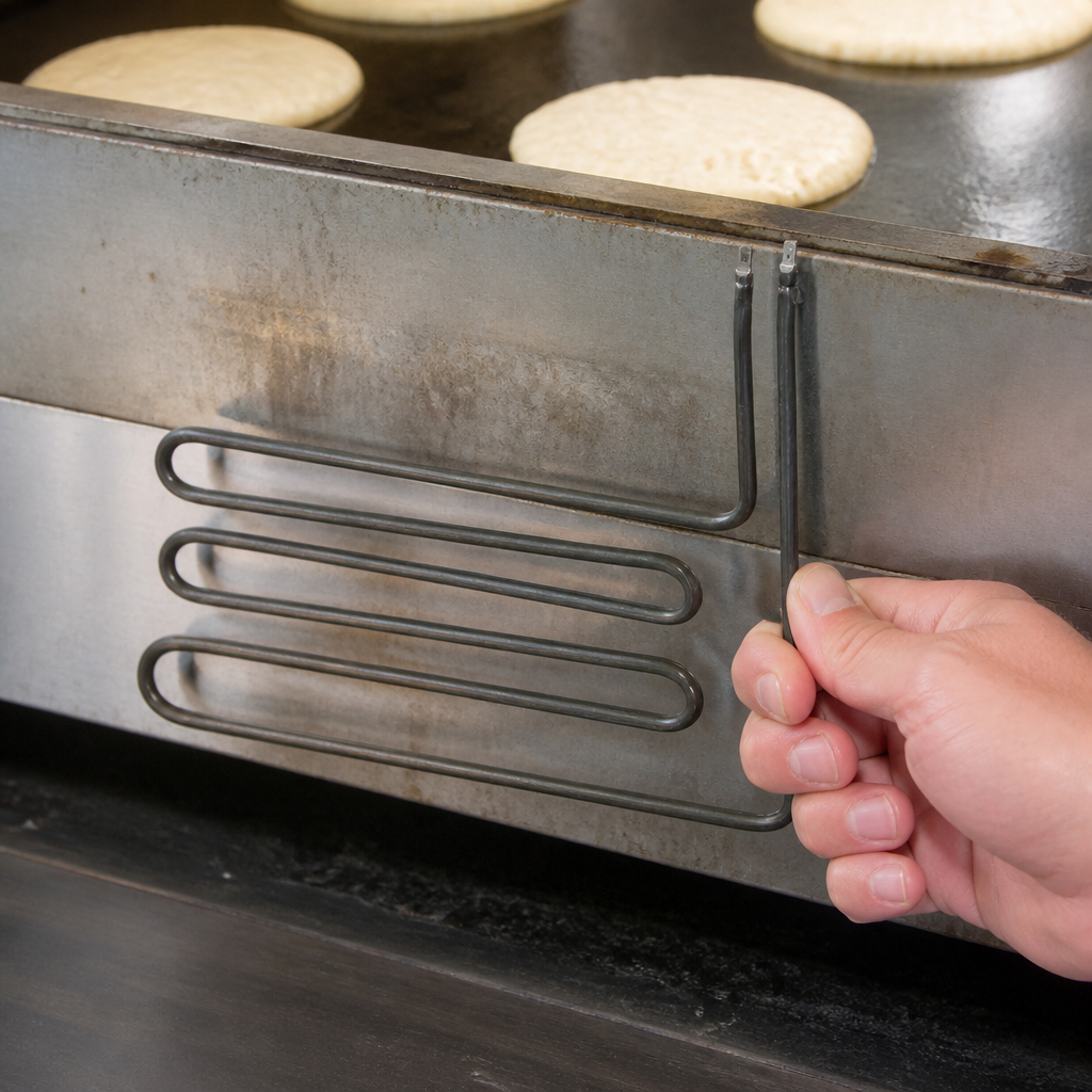 Commercial Griddle Left Handle Replacement Part