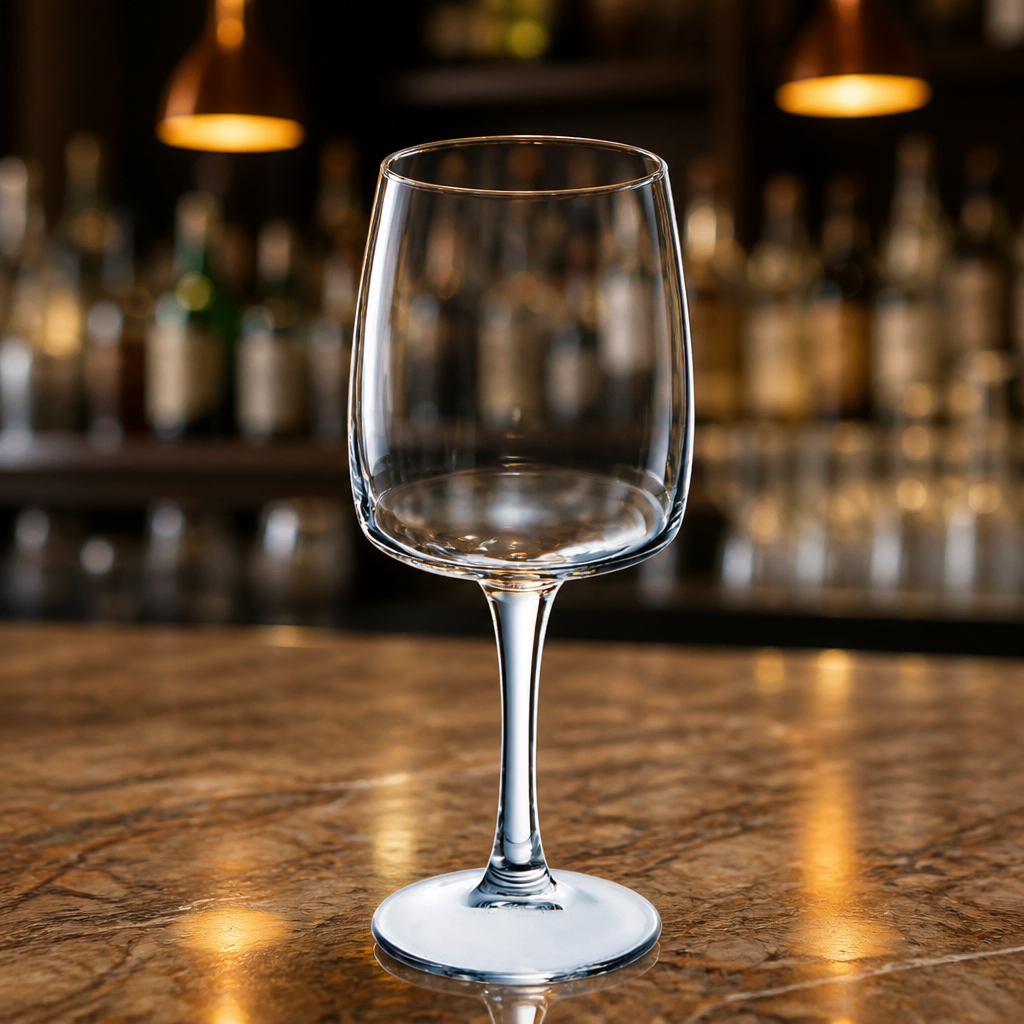 24 pack of 350ml commercial wine glasses with high transparency