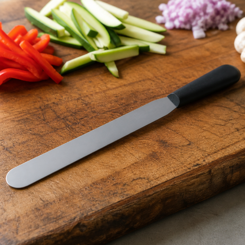 20.5cm Commercial Pastry Knife with Flexible Stainless Steel Blade
